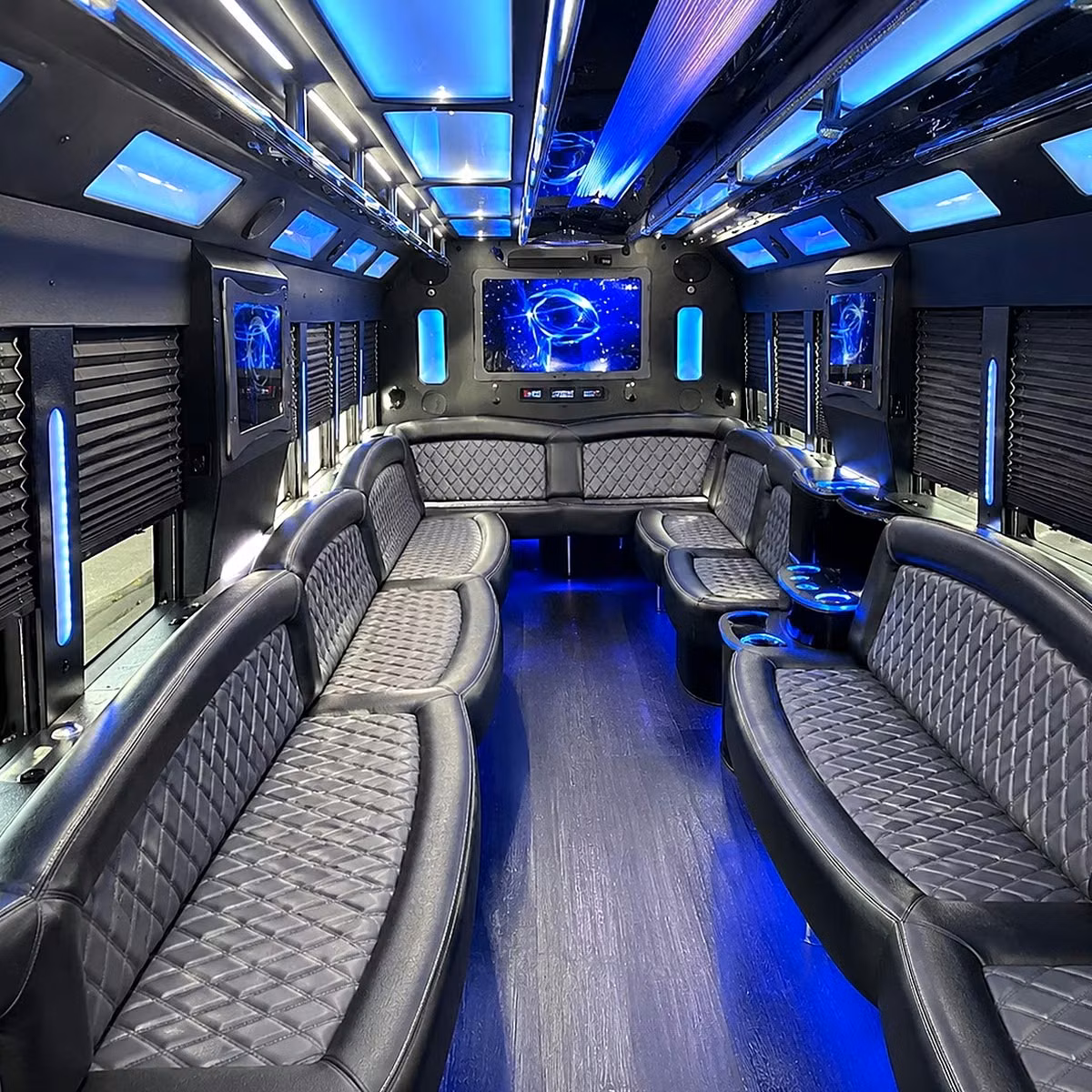 party bus interior