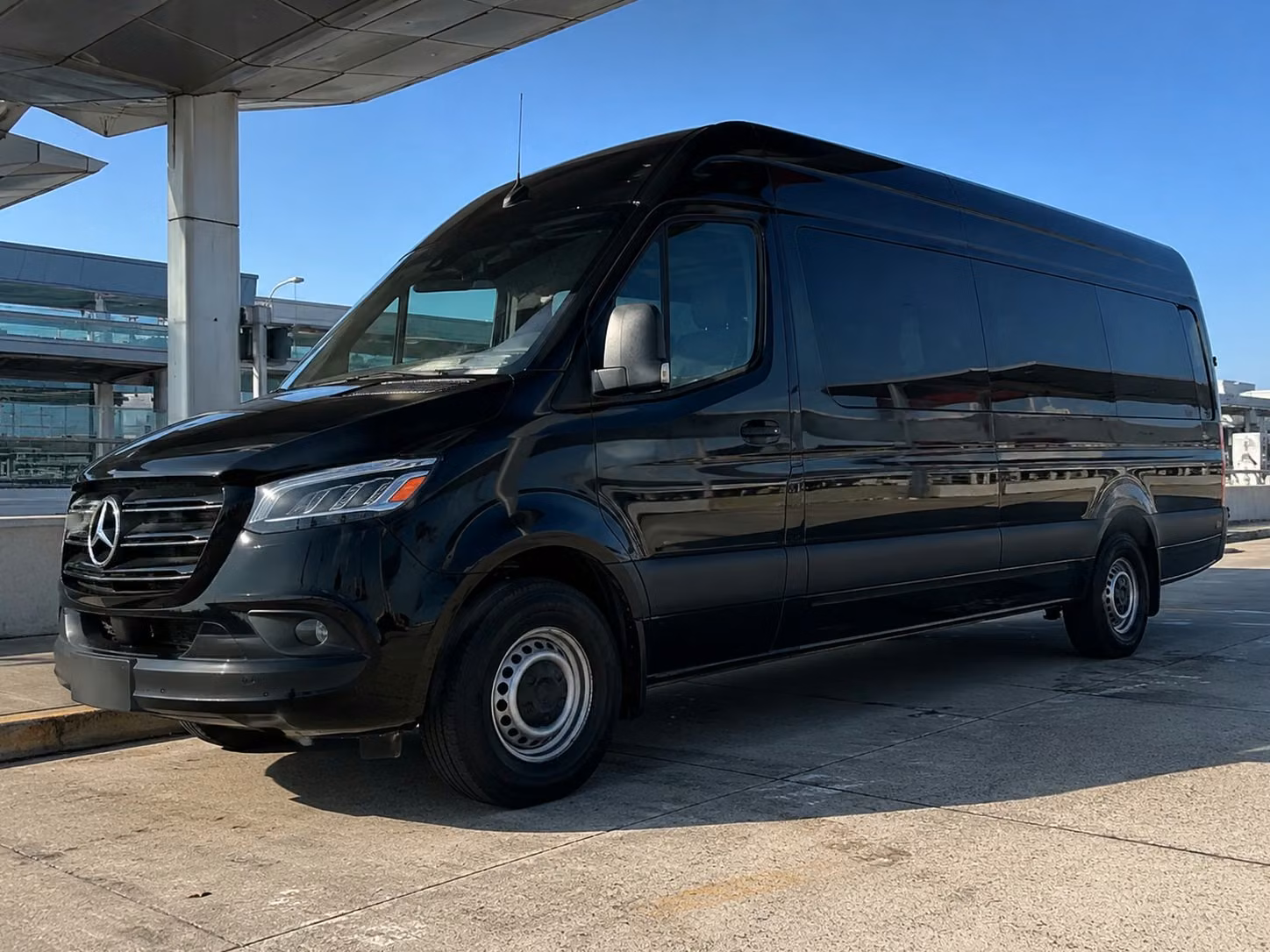 sprinter van with driver
